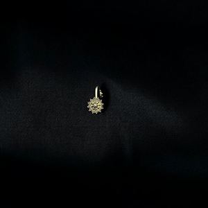 Aureli Solyn – Silver Tone Nosepin (Style 6)