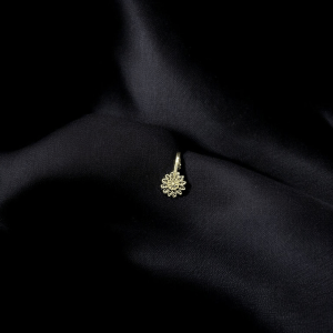 Aureli Solyn – Silver Tone Nosepin (Style 7)